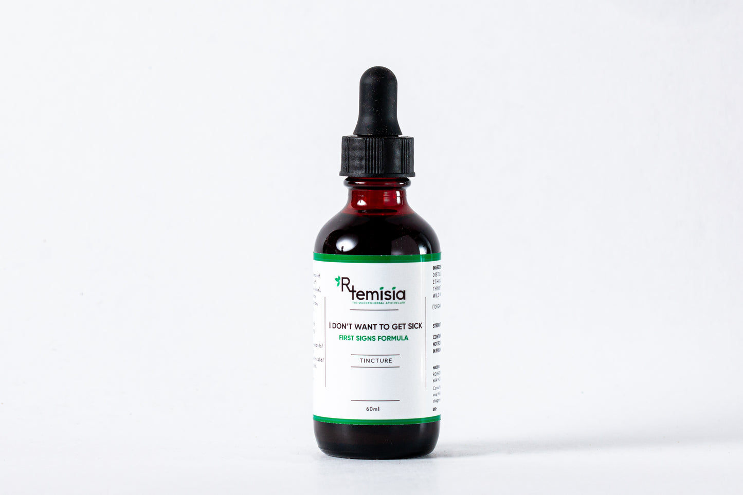 'I don't want to get sick' First Signs Formula Tincture